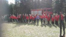 Młodzi strażacy rywalizowali w Pienach